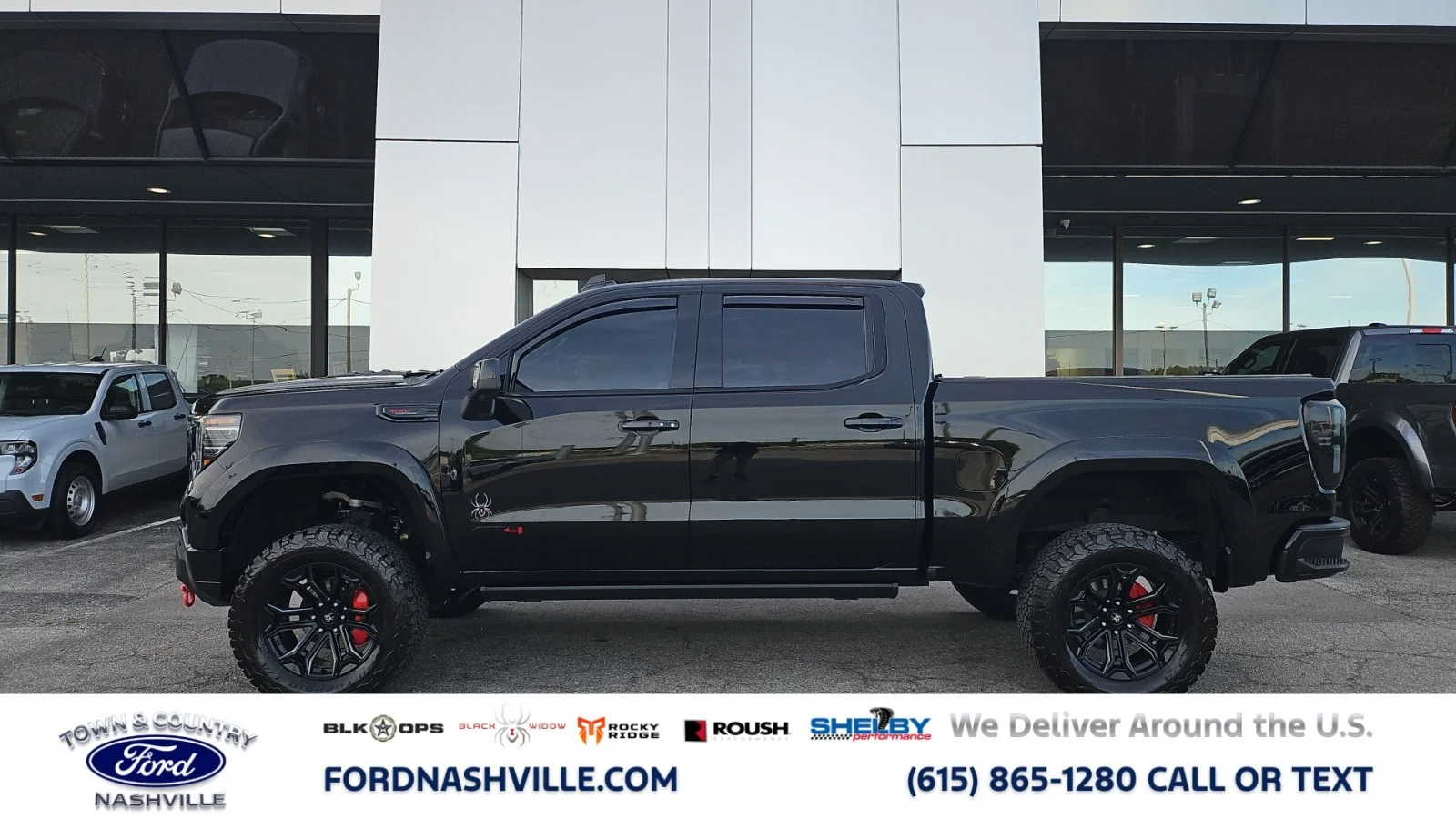 Used 2025 Black GMC Black Widow 4WD image 2