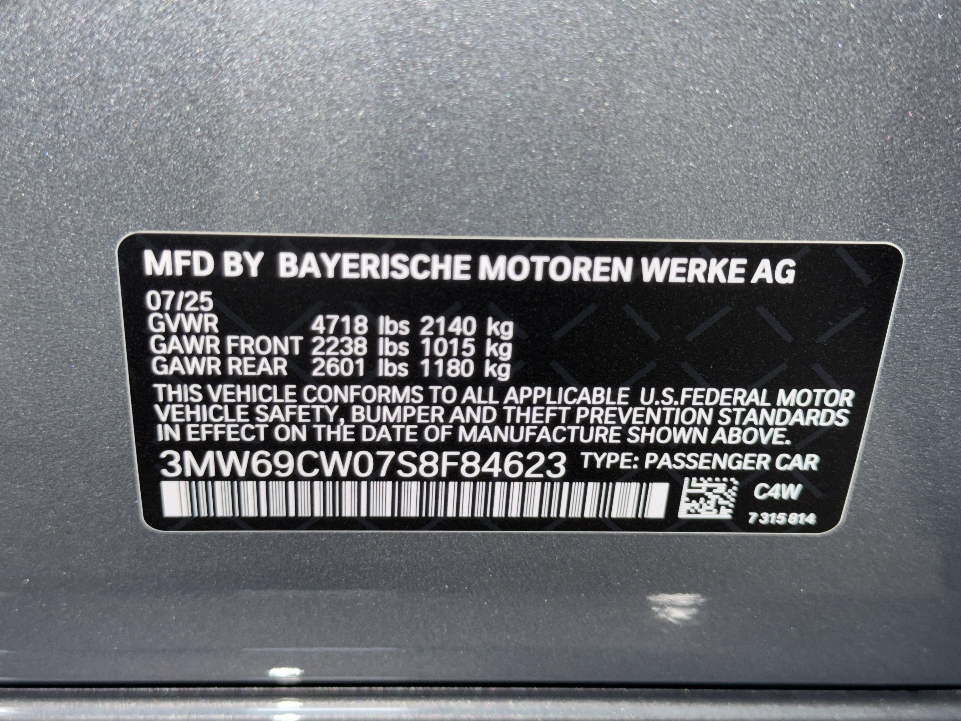 Used 2025 Skyscraper Grey Metallic BMW 330i image 38