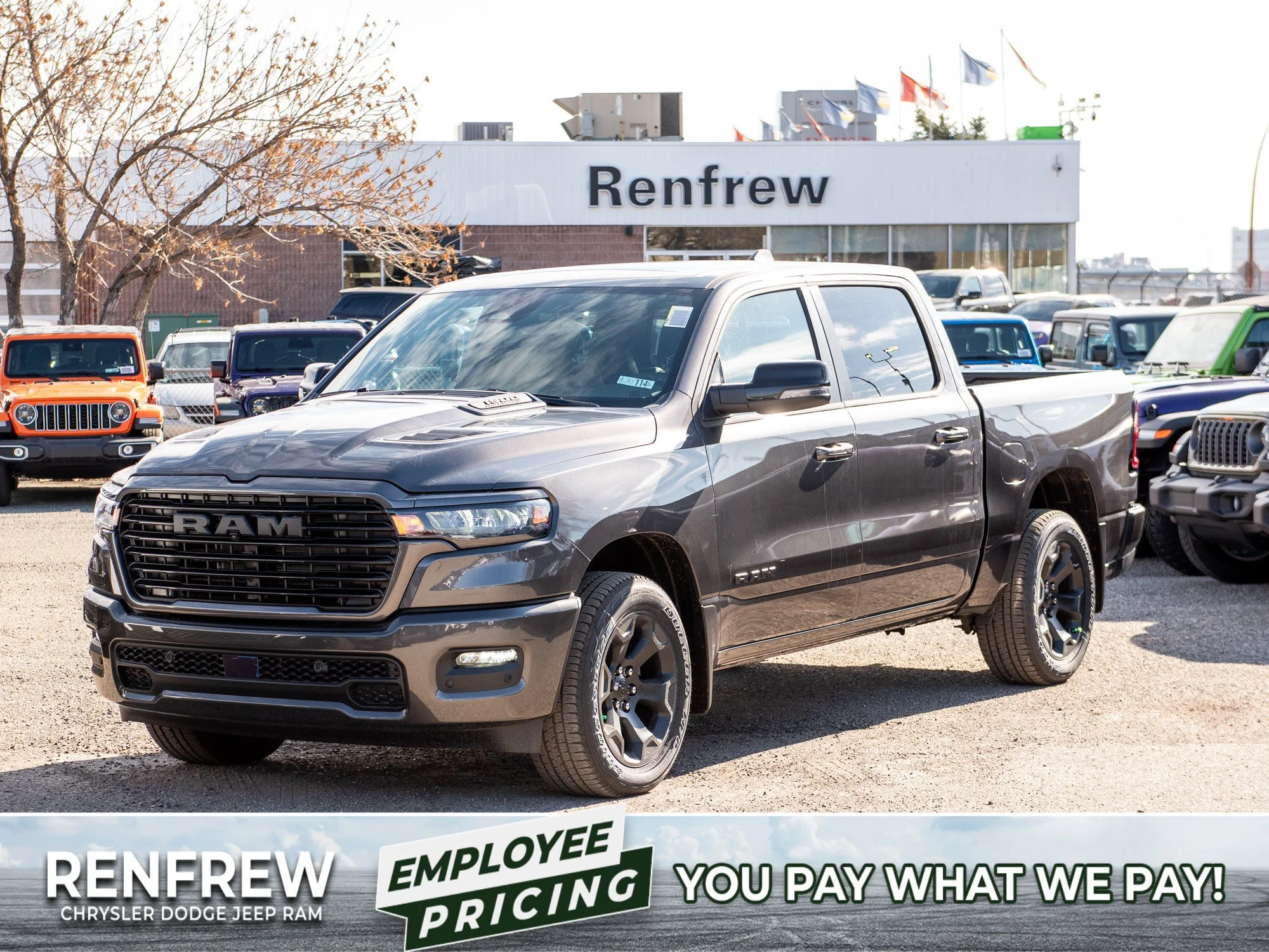 New 2026 Grey RAM Sport* image 1
