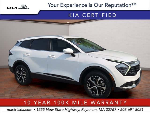 Used 2024 White Pearl Kia EX image 1