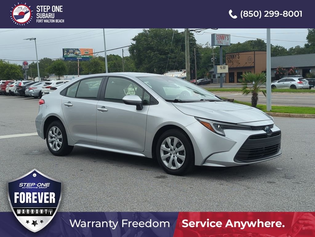 Used 2023 Silver Toyota LE image 9