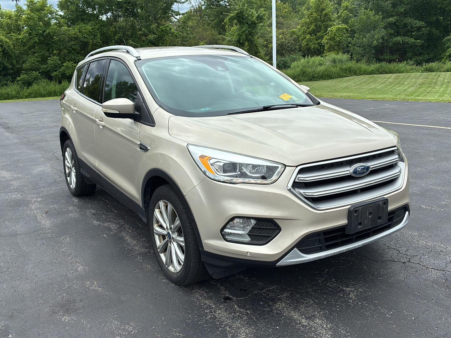 Used 2017 White Gold Ford Titanium image 15