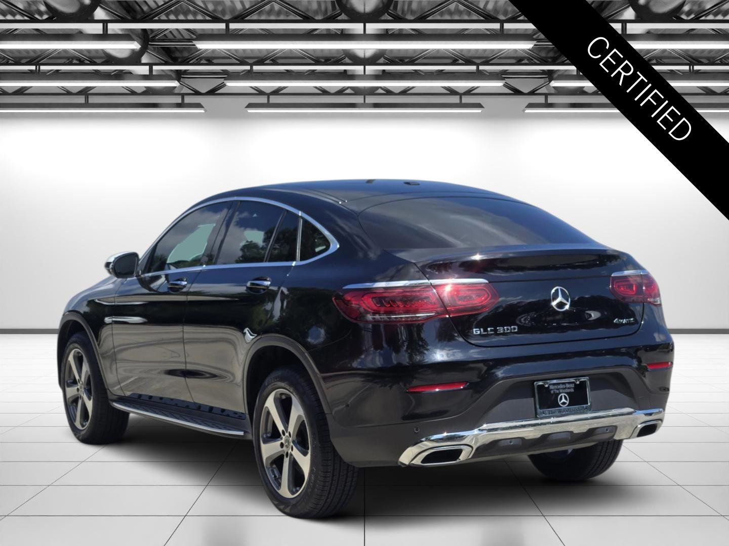 Certified Used 2023 Black Mercedes-Benz GLC 300 Coupe image 7