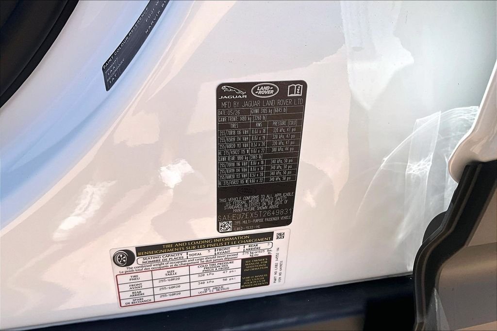New 2026 Fuji White LAND ROVER S image 13