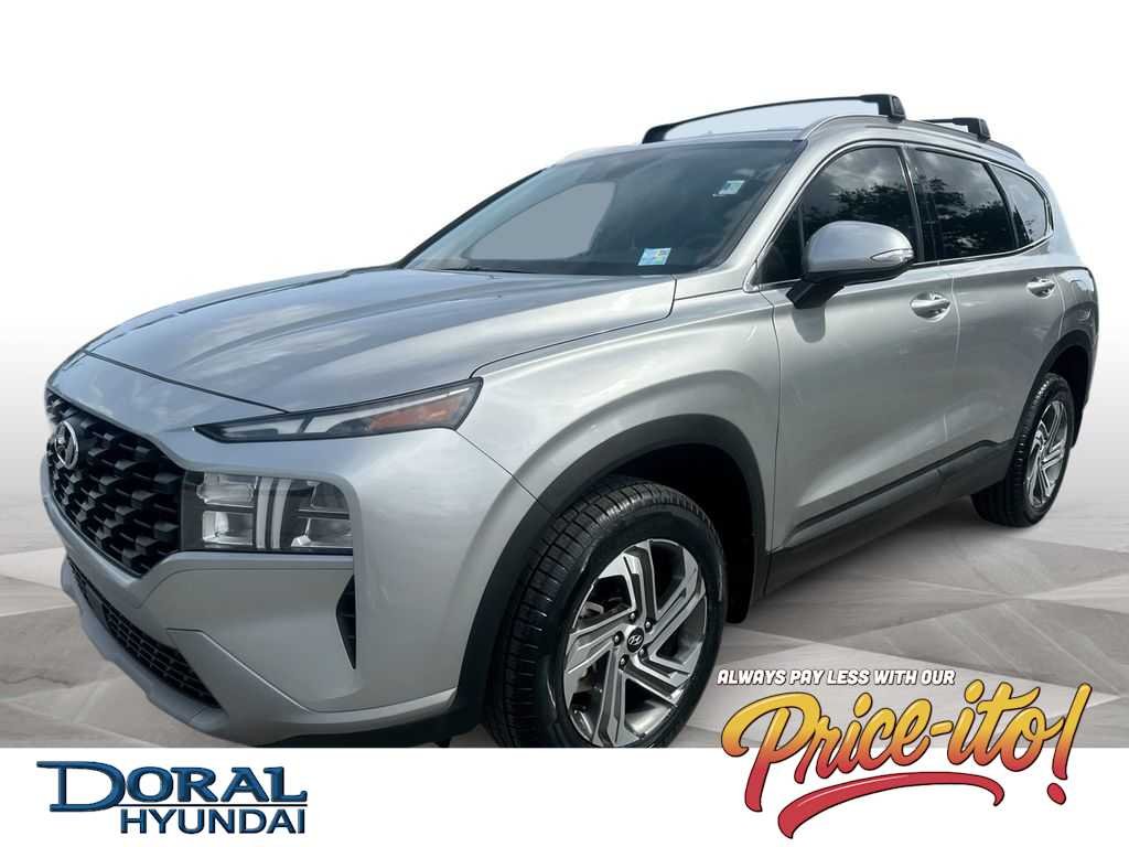 Used 2023 Shimmering Silver Hyundai SEL image 1