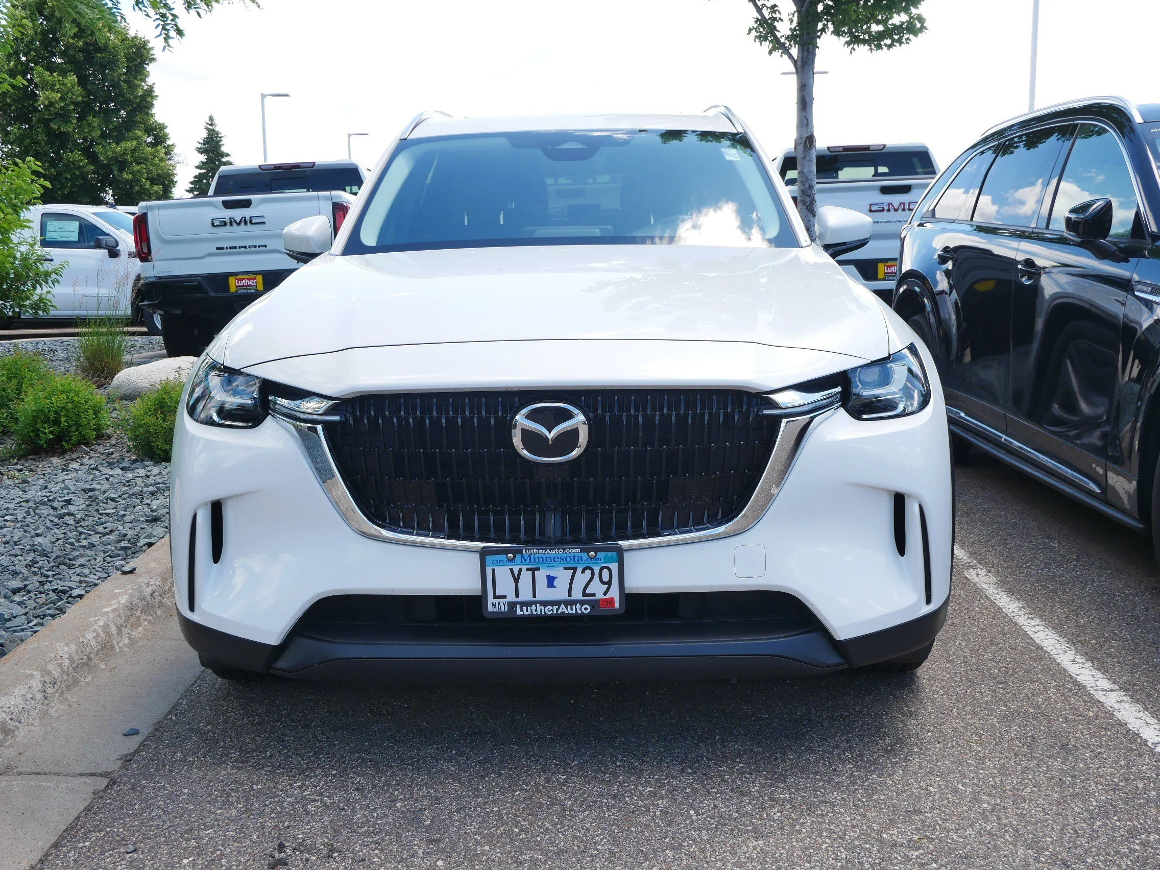 Certified 2024 Mazda CX-90 Preferred Package with VIN JM3KKBHA3R1159038 for sale in Brooklyn Center, Minnesota