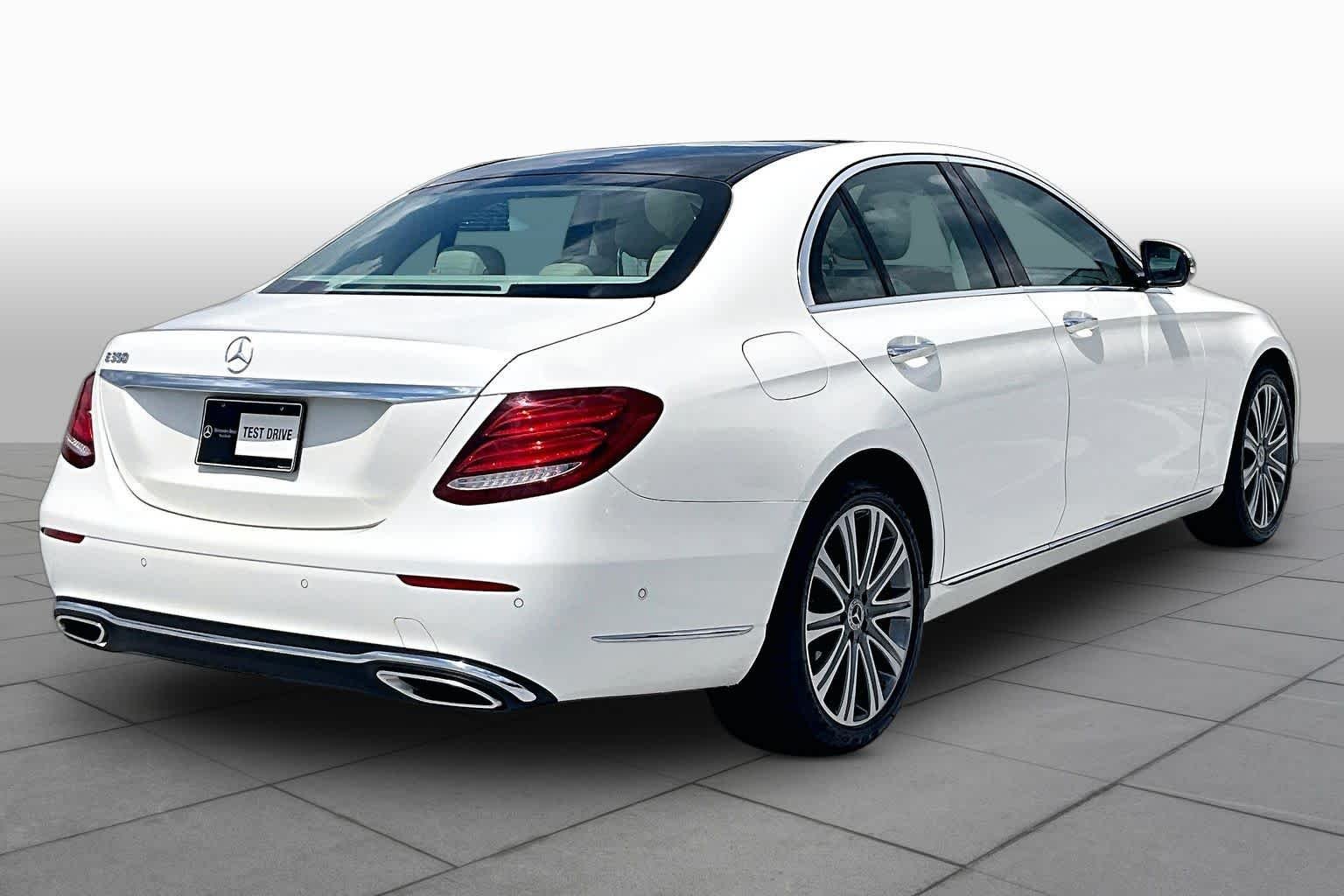 Used 2020 designo Diamond White Metallic Mercedes-Benz E 350 image 12