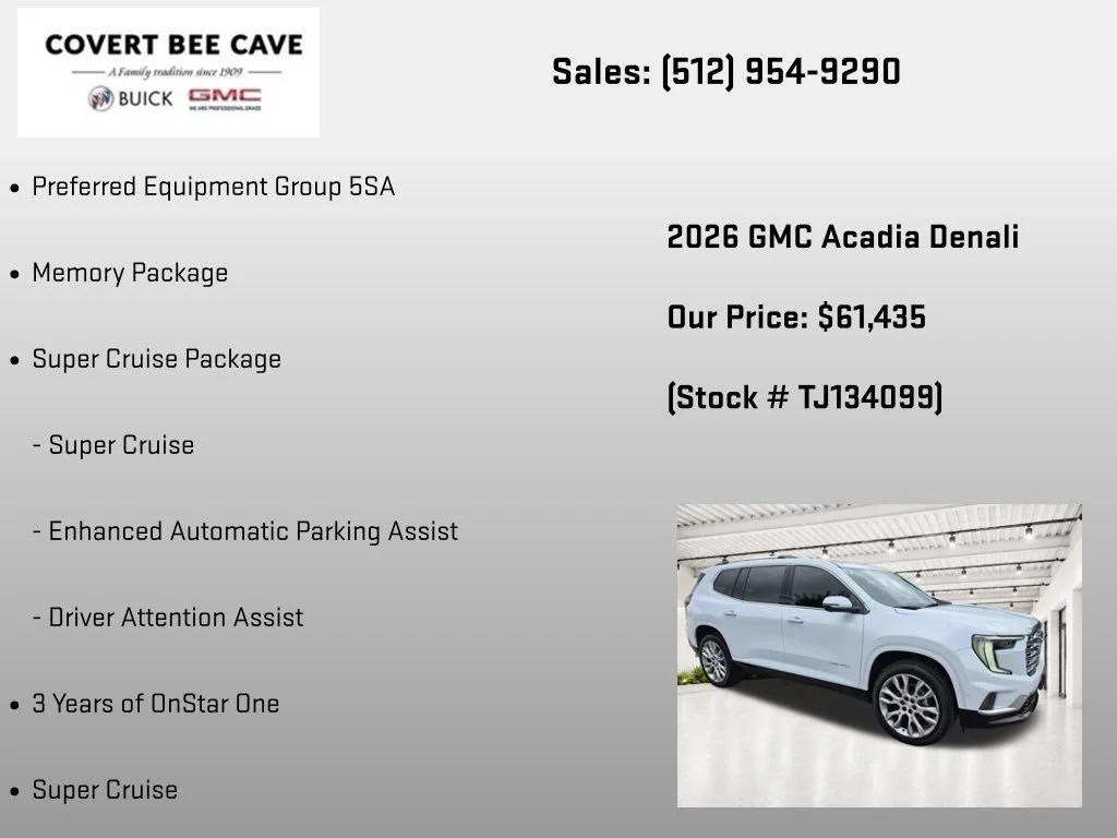 2026 GMC Acadia Denali - Photo 6
