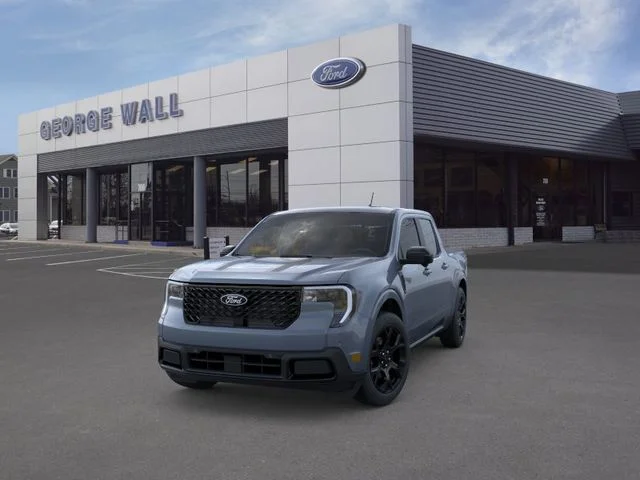New 2025 Azure Gray Metallic Tri-Coat Ford Lariat® image 2