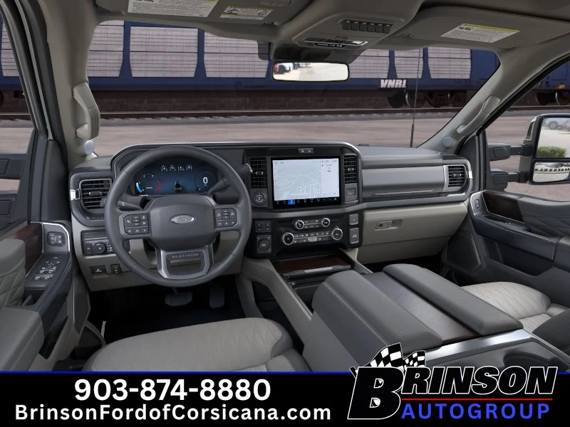 New 2026 Star White Metallic Tri-Coat Ford Platinum image 9