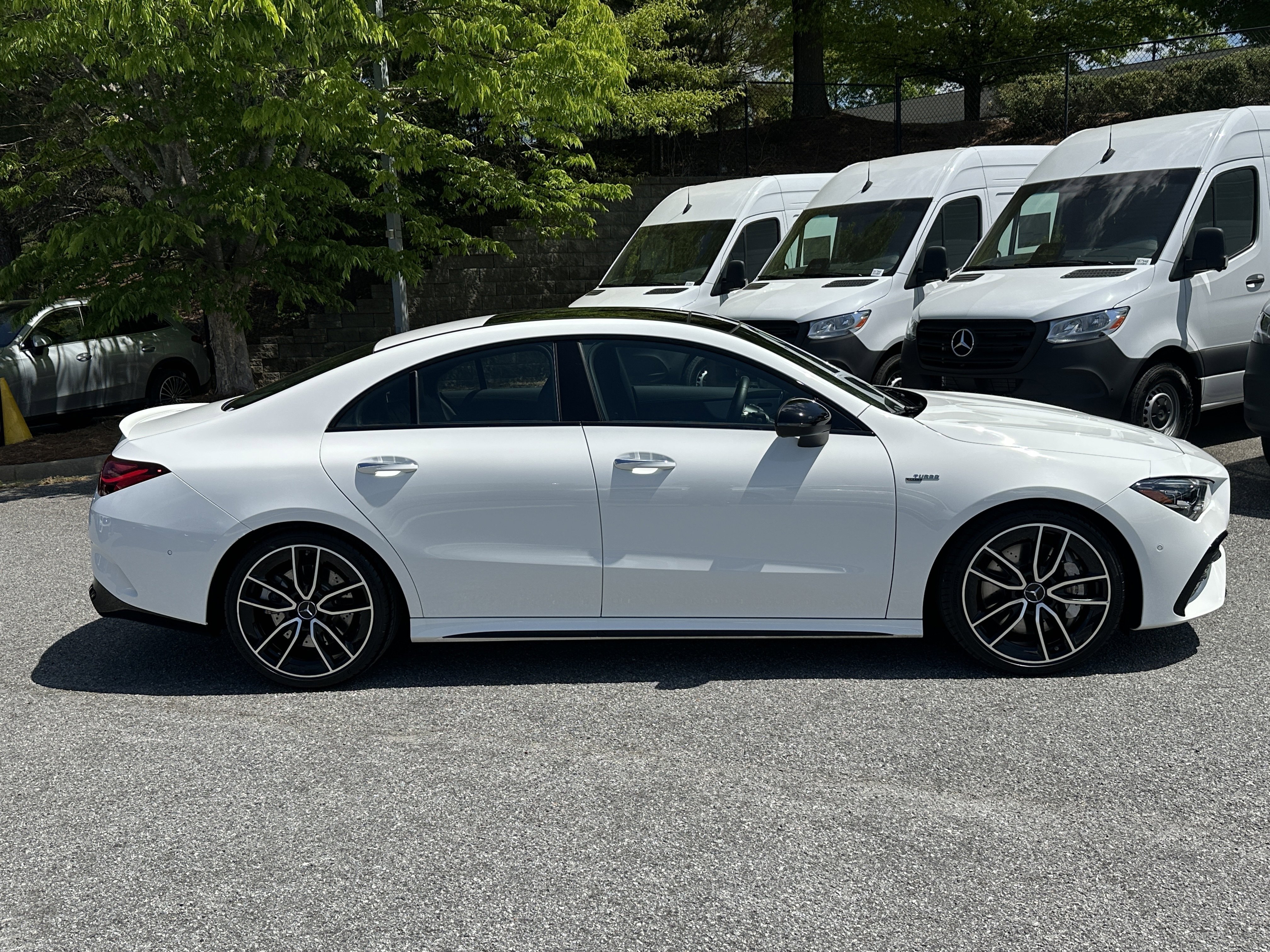 Certified Used 2025 White Mercedes-Benz AMG® CLA 35 image 9