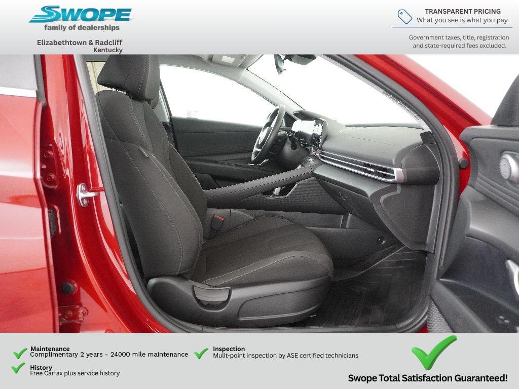 Used 2025 Ultimate Red Hyundai SEL Convenience image 10