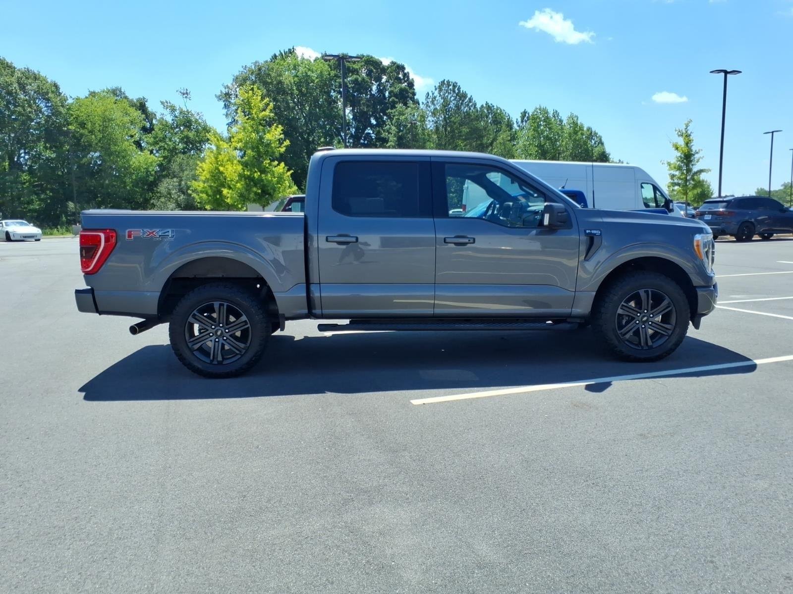 Used 2022 Carbonized Gray Metallic Ford XLT image 12