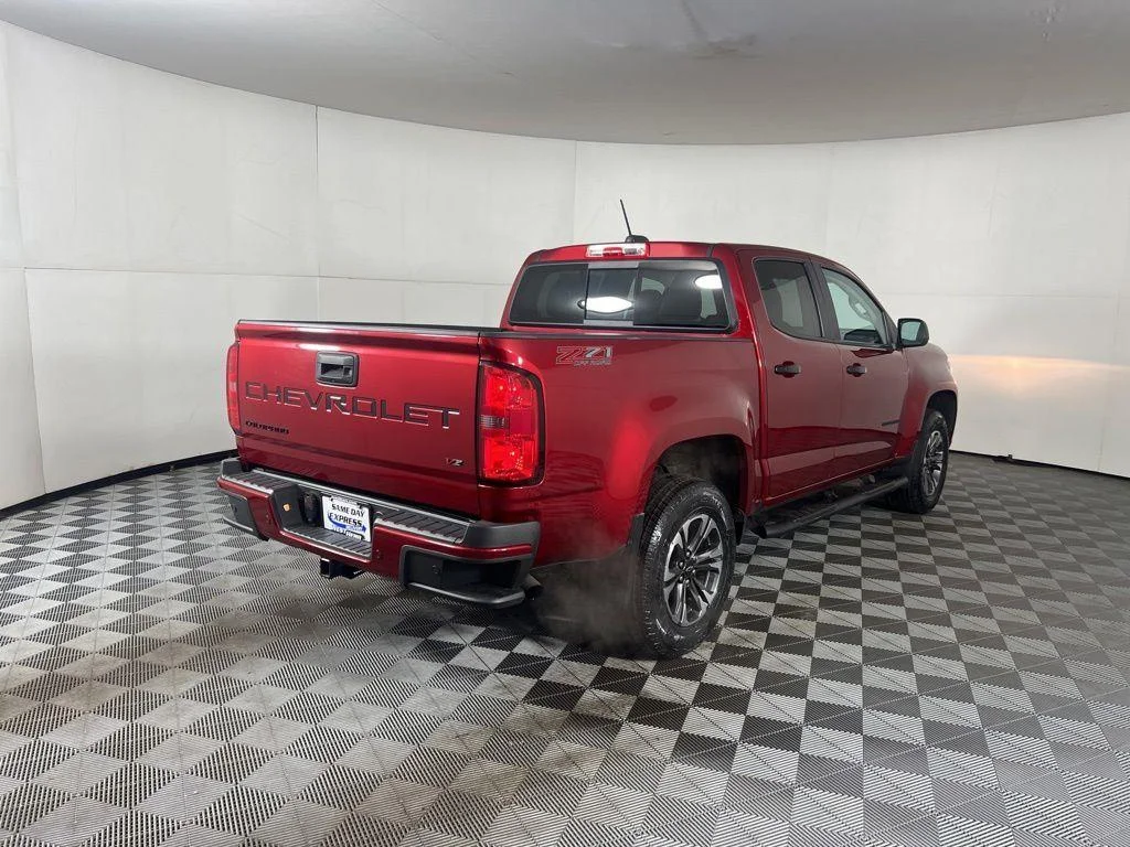 Used 2021 Cherry Red Chevrolet Z71 image 42