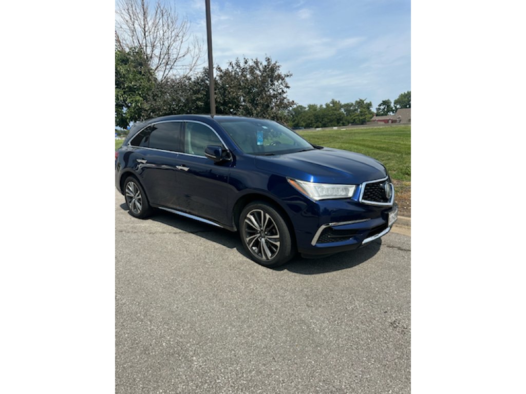 Used 2020 Fathom Blue Pearl Acura w/Technology Pkg image 3