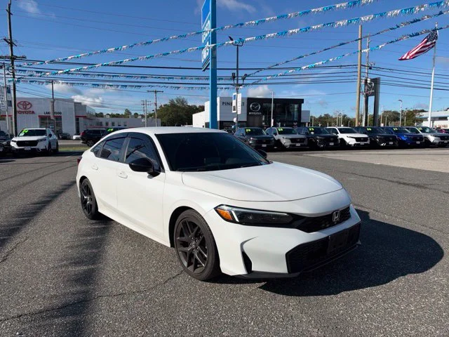 Used 2025 Platinum White Pearl Honda Sport image 4