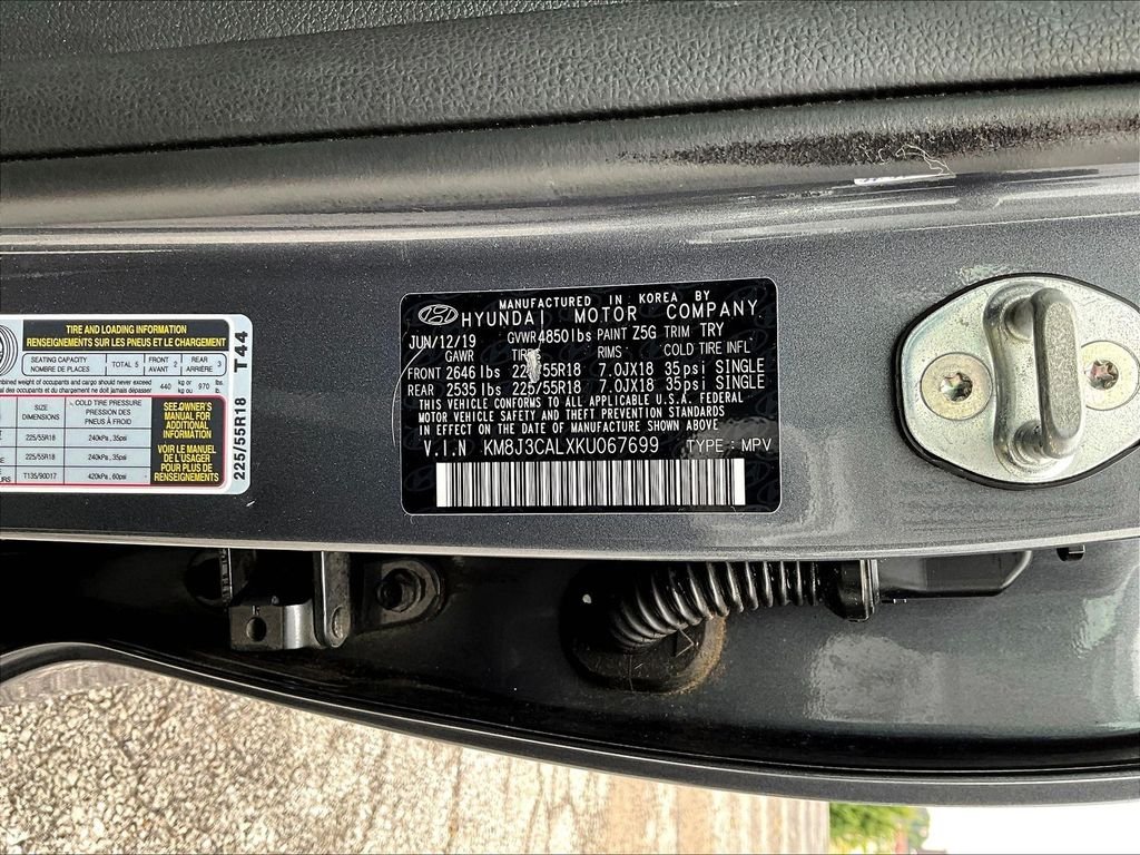 Used 2019 Gray Hyundai Ultimate image 23