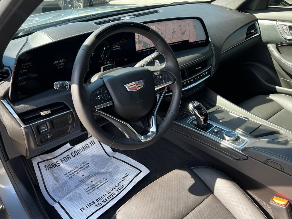 Used 2025 Argent Silver Metallic Cadillac Premium Luxury image 13