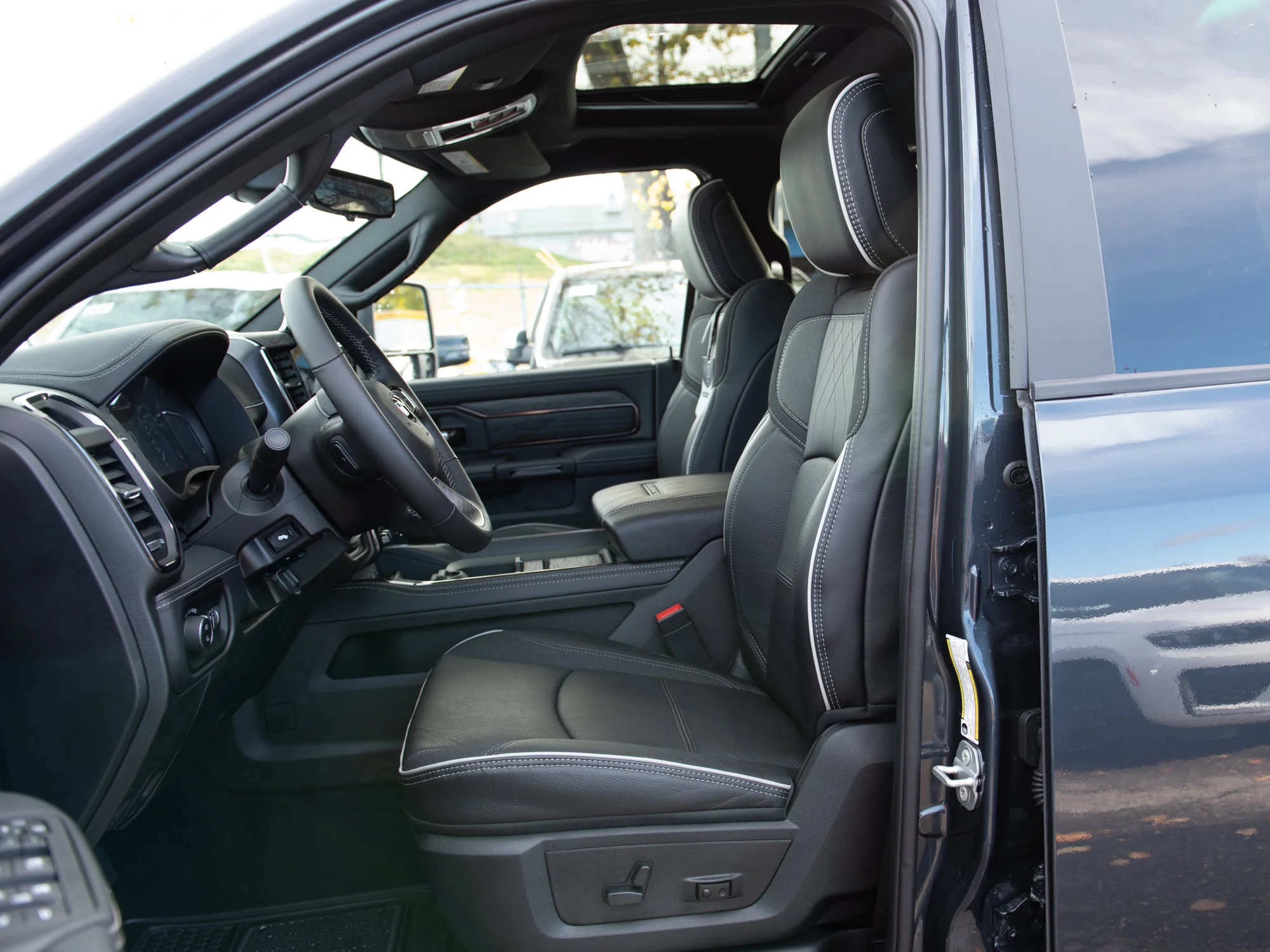 New 2027 Blue RAM Limited Night* Mega Cab 4x4, Sunroof, Passenger Screen, Level 1 Equip Group image 27