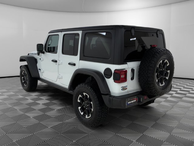 Used 2024 White Jeep Rubicon 4xe image 3