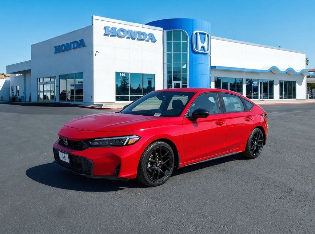 New 2026 Rallye Red Honda FWD Sport image 1
