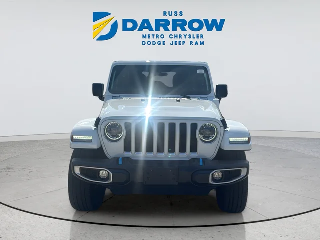 Used 2023 White Jeep Sahara 4xe image 8