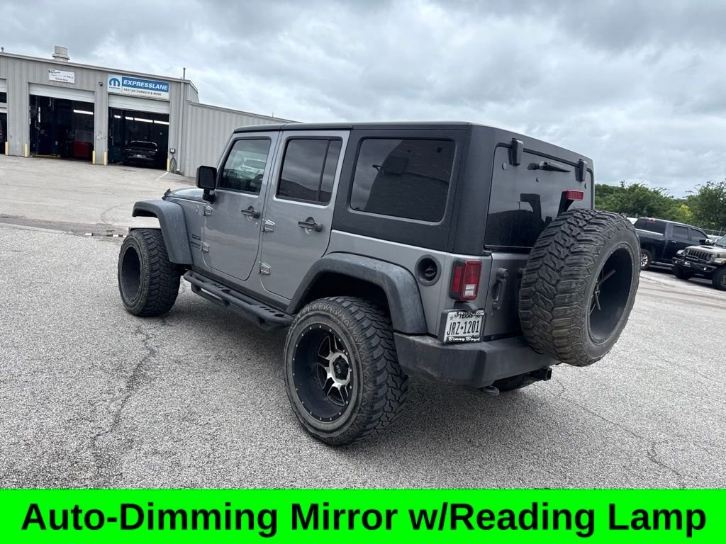 Used 2017 Silver Jeep Unlimited Sport image 18