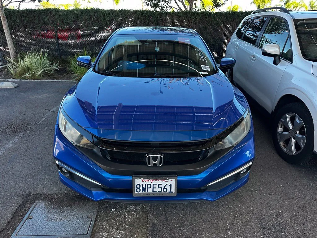 Used 2021 Blue Honda EX image 25