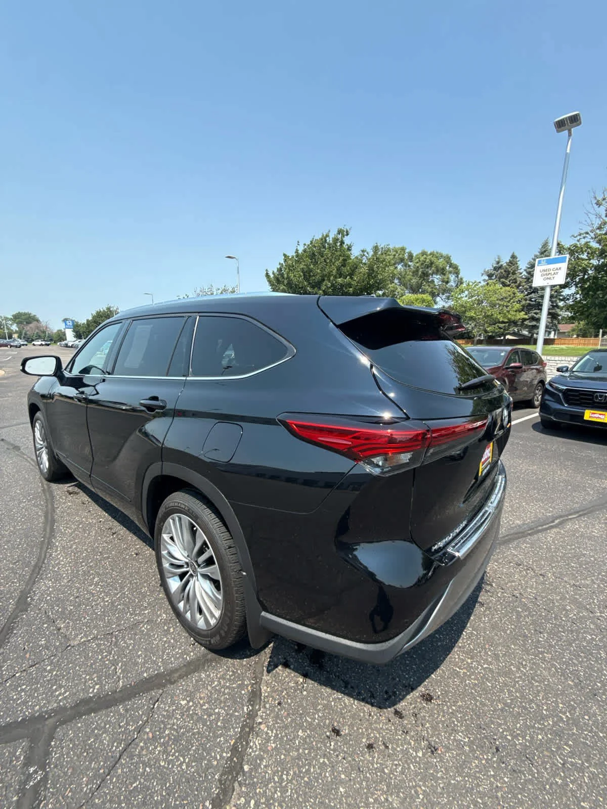 Used 2023 Midnight Black Metallic Toyota Platinum image 7