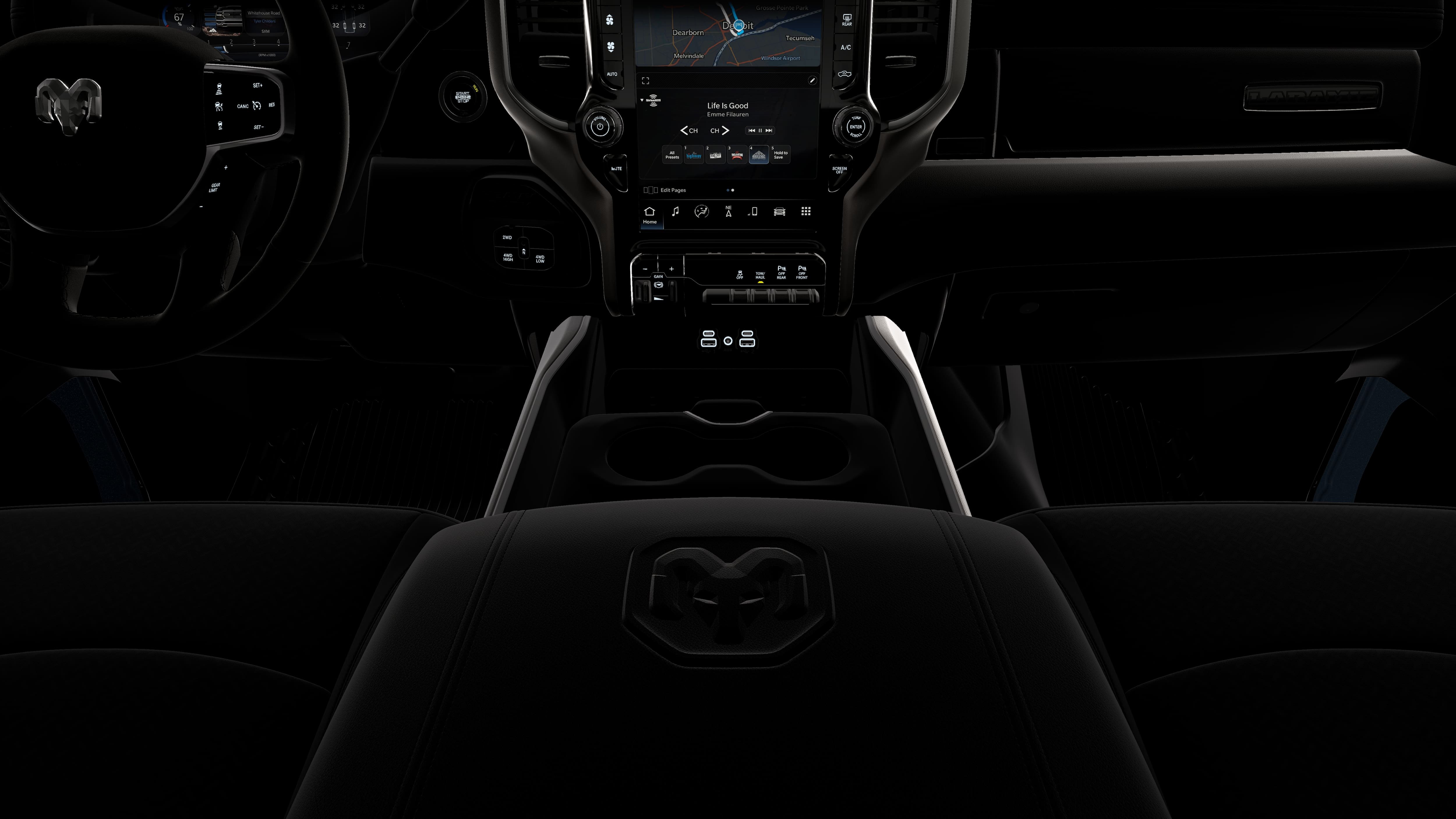 New 2026 Forged Blue Metallic Exterior Paint RAM LARAMIE image 17