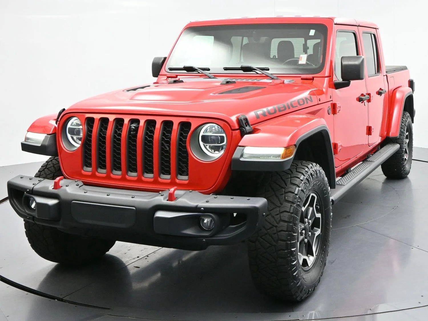 Used 2021 Firecracker Red Clearcoat Jeep Rubicon image 3