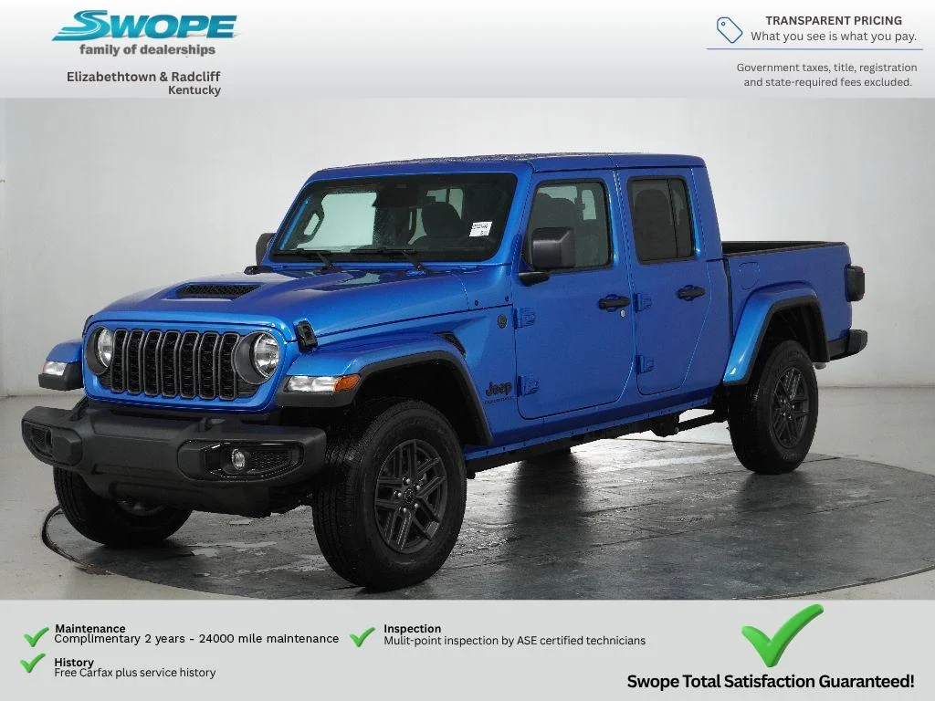 New 2026 Hydro Blue Pearlcoat Jeep Sport S image 12