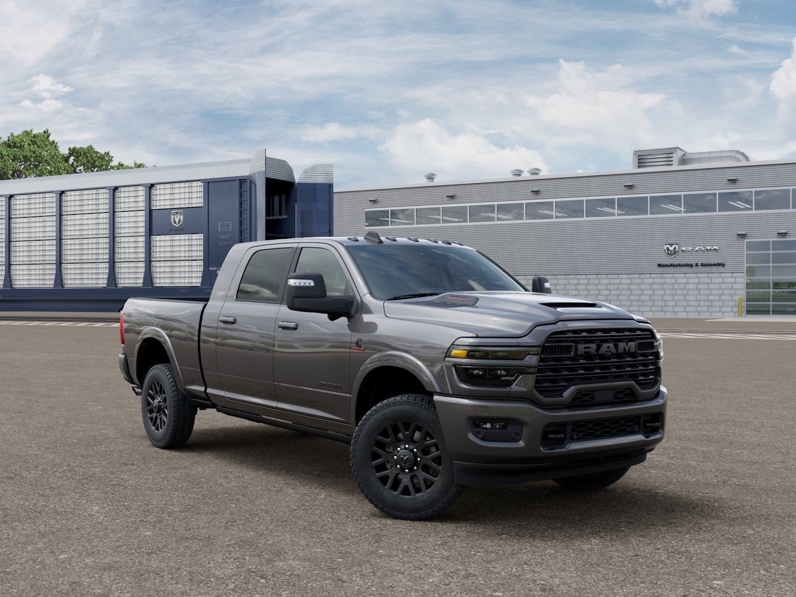 New 2026 Granite Crystal Metallic Clear-Coat Exterior Paint RAM Limited image 3