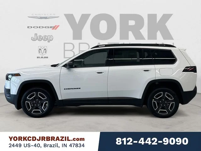 New 2026 Bright White Clear-Coat Exterior Paint Jeep Limited image 2