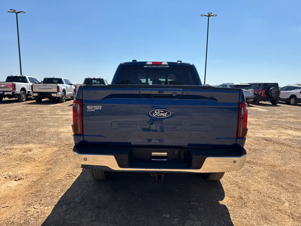 Certified Used 2024 Atlas Blue Metallic Ford XLT image 6
