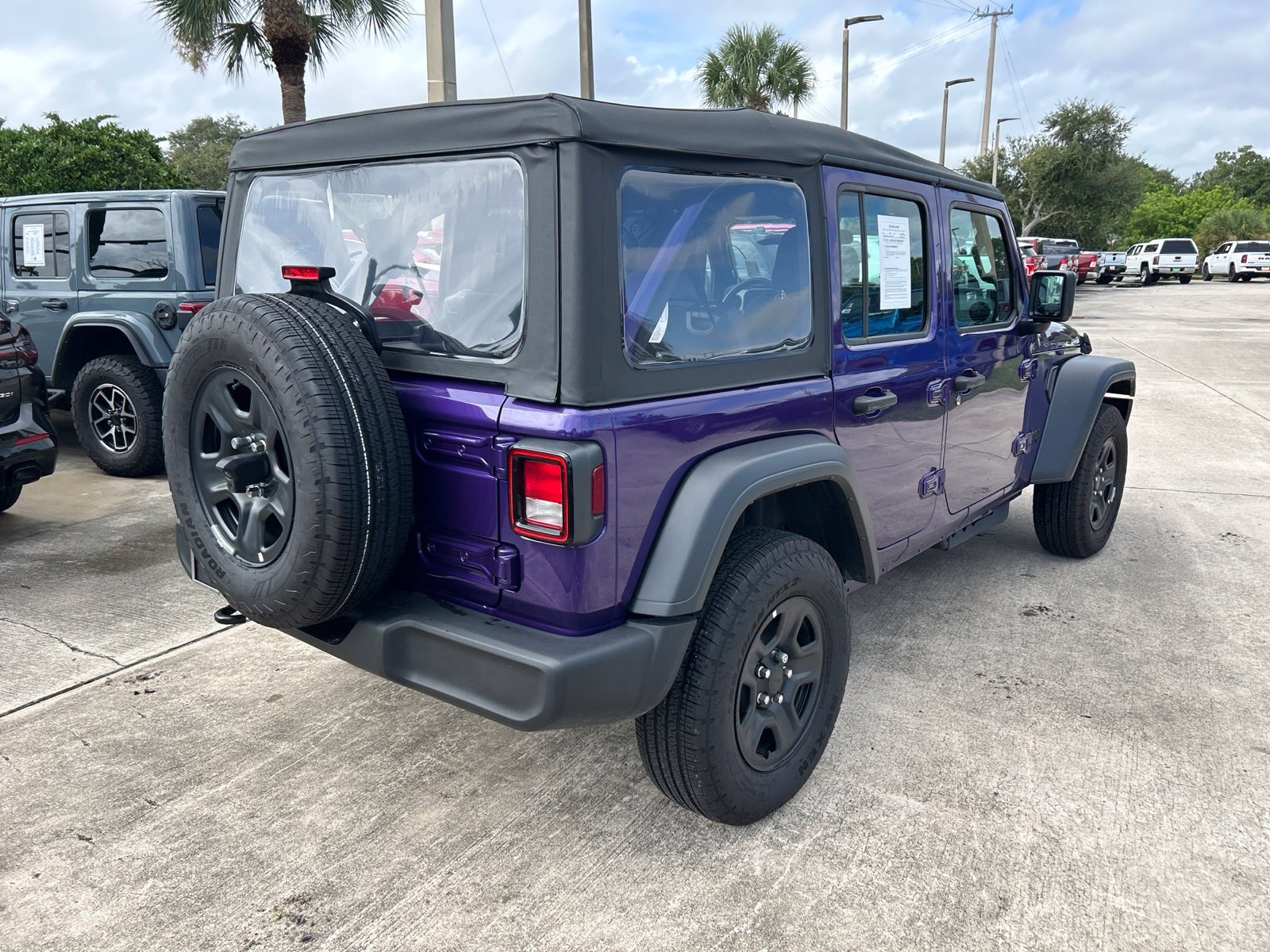 Used 2026 Purple Jeep Sport image 5