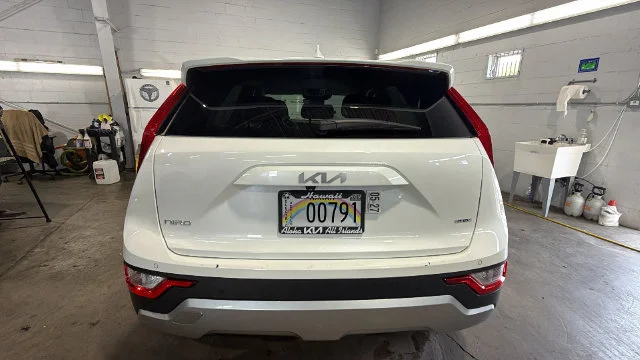 Certified Used 2025 White Kia EX image 4