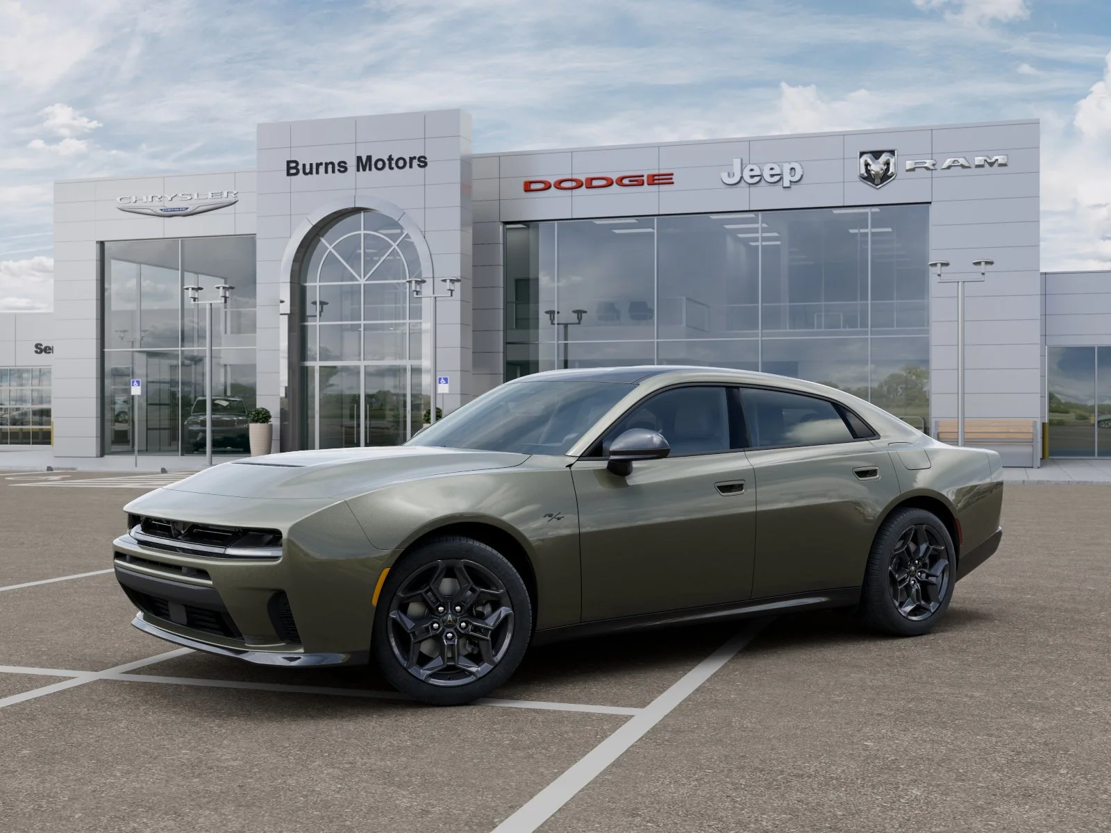 New 2026 Green Machine Dodge R/T Blacktop image 2