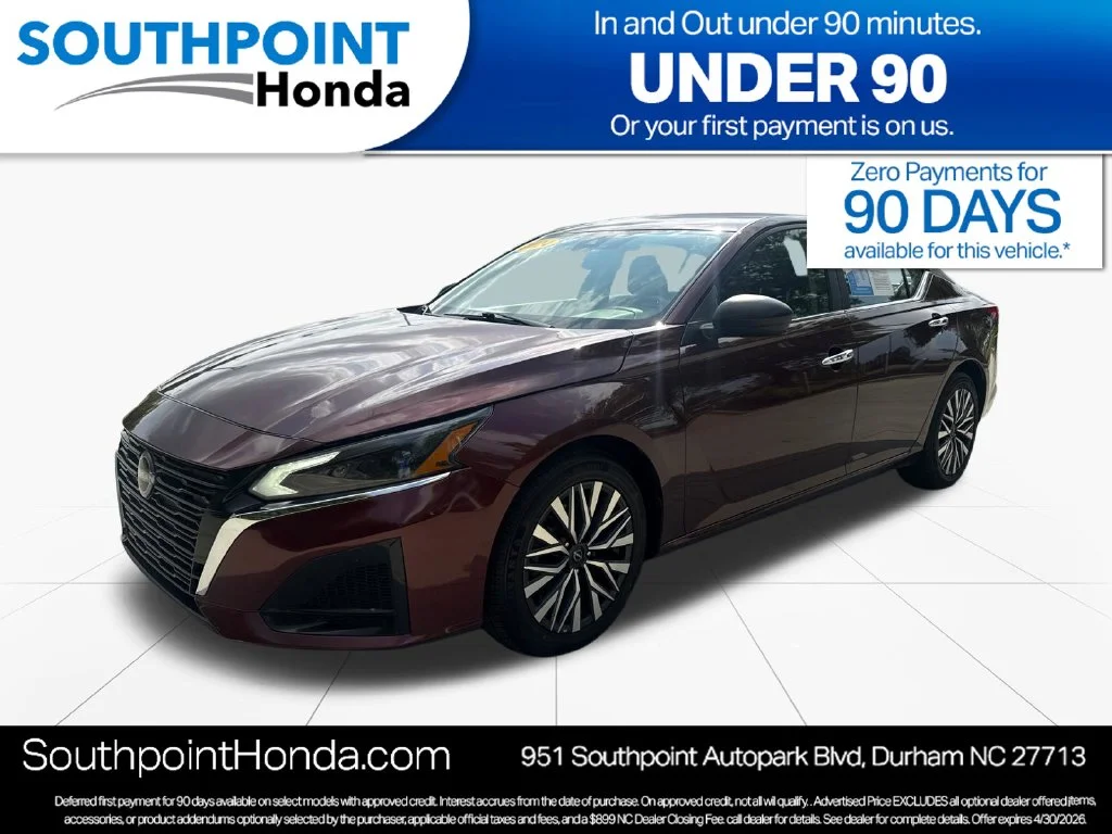 Used 2024 Garnet Pearl Nissan 2.5 SV image 3