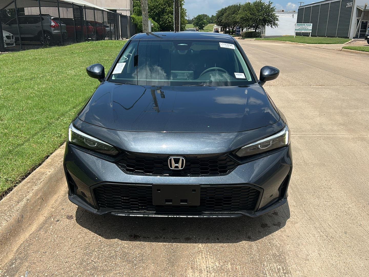 Used 2026 Meteorite Gray Metallic Honda LX CVT image 2