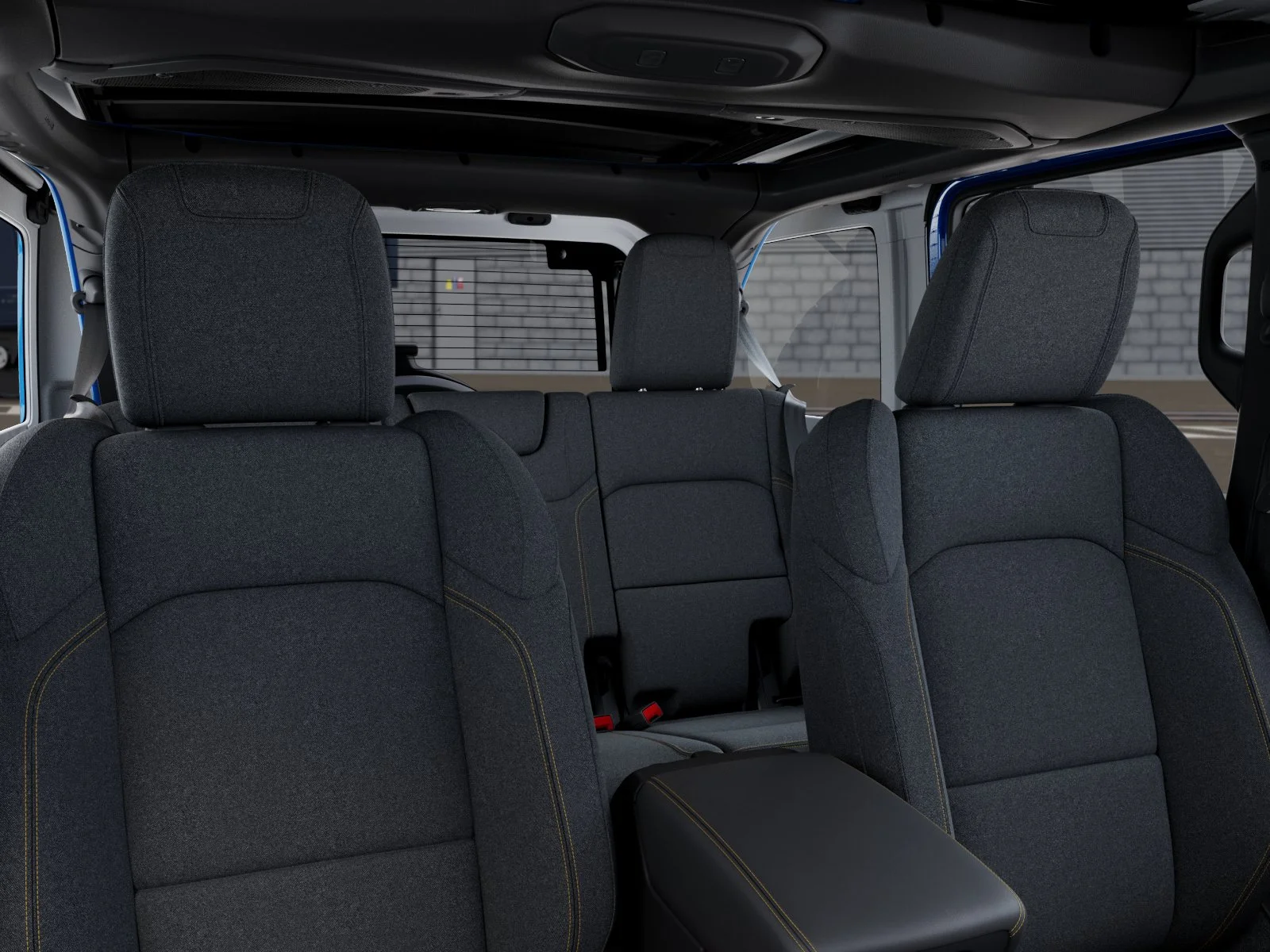 New 2027 Hydro Blue Pearl-Coat Paint Jeep Sahara image 26