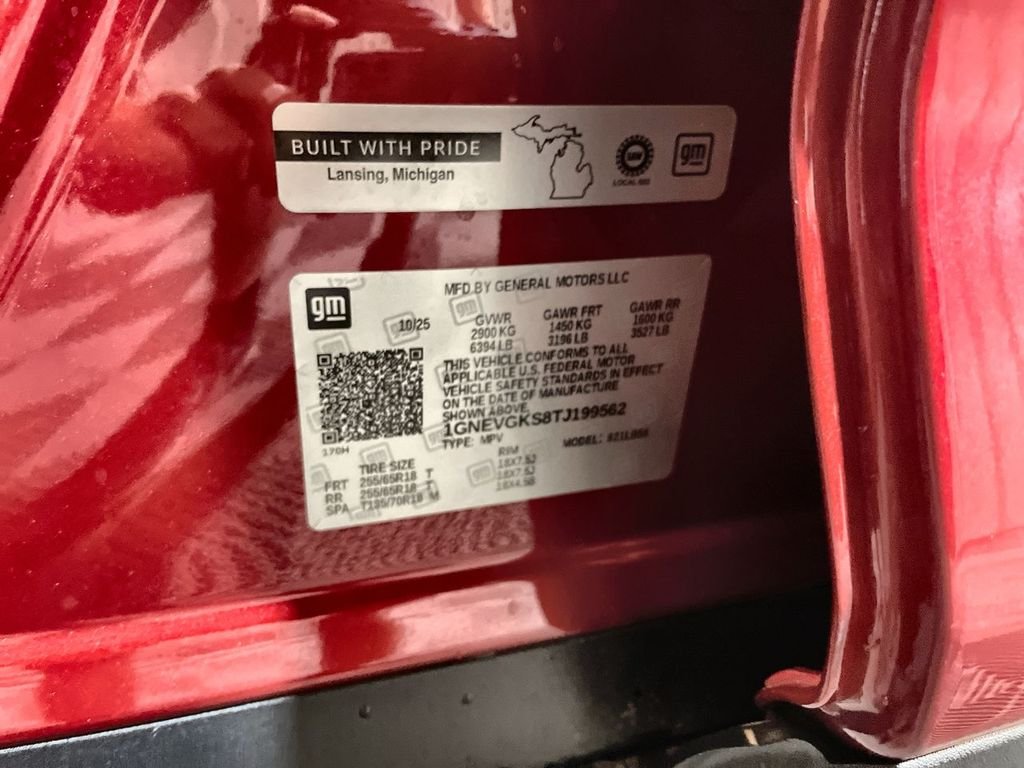 Used 2026 Radiant Red Tintcoat Chevrolet LT image 68