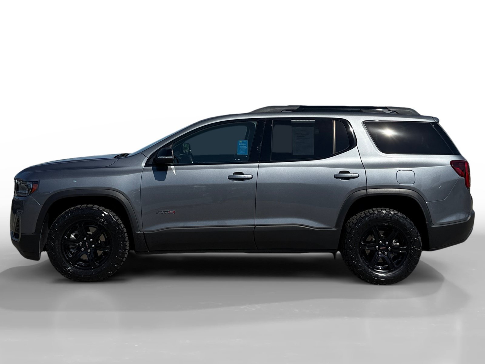 Used 2022 Satin Steel Metallic GMC AT4 image 2