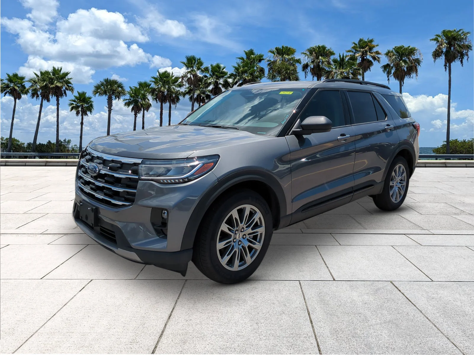 New 2026 Carbonized Gray Metallic Ford Active image 3