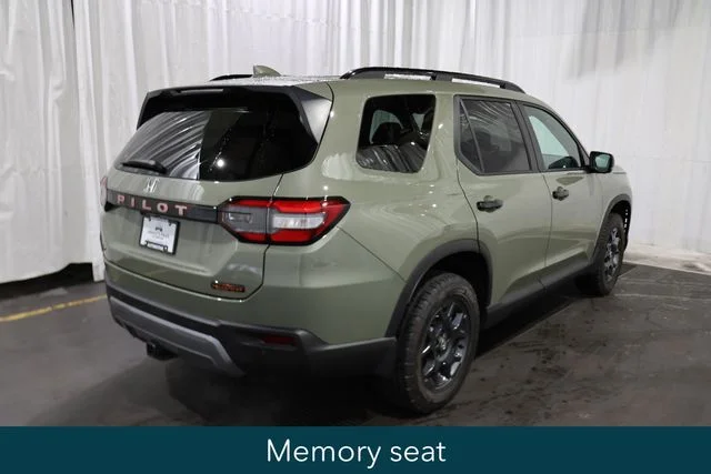 New 2026 Ash Green Metallic Honda AWD TrailSport image 3