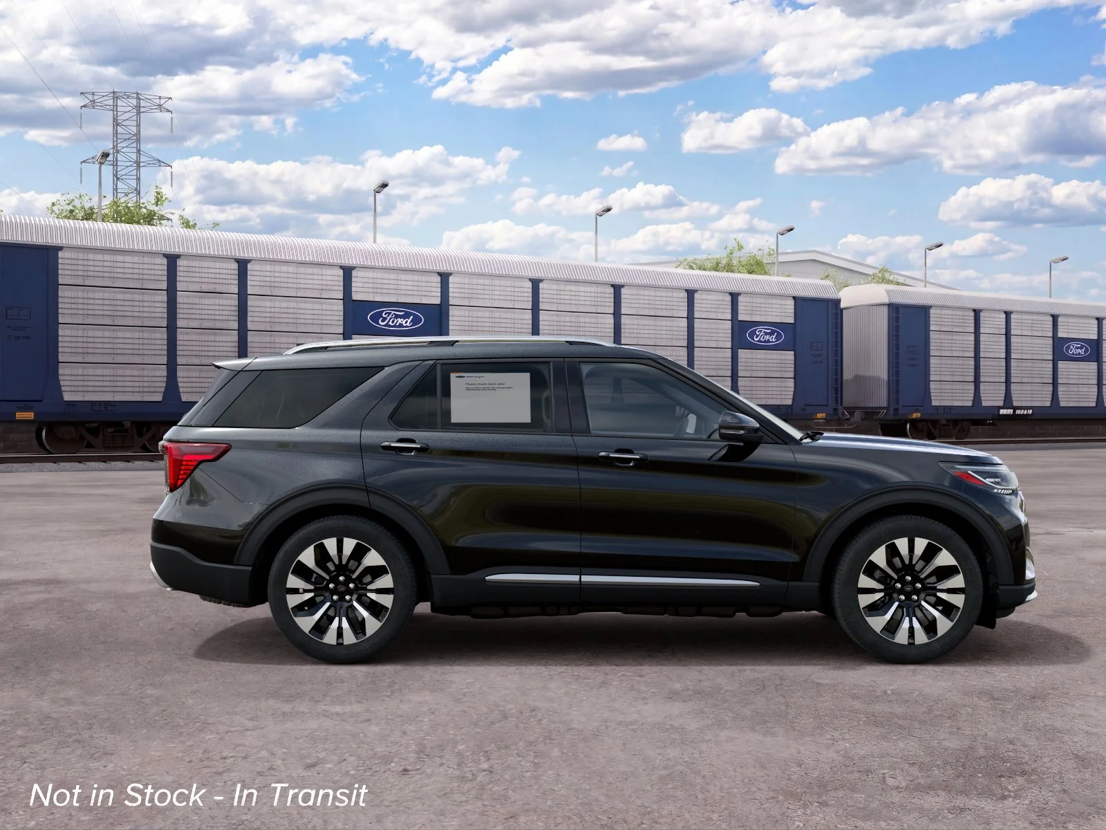 New 2027 Black Ford 4DR 4WD PLTNM image 18