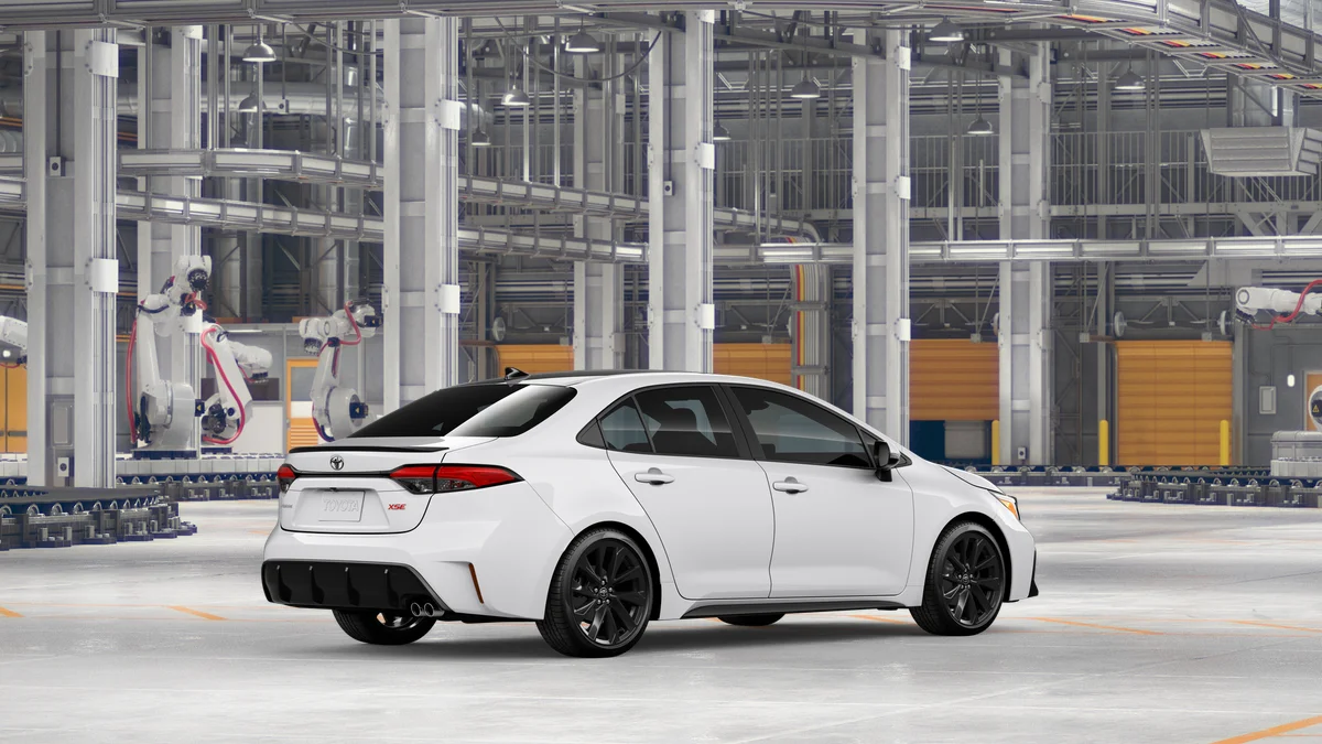 New 2026 Ice Cap with Midnight Black Metallic roof Toyota XSE image 10