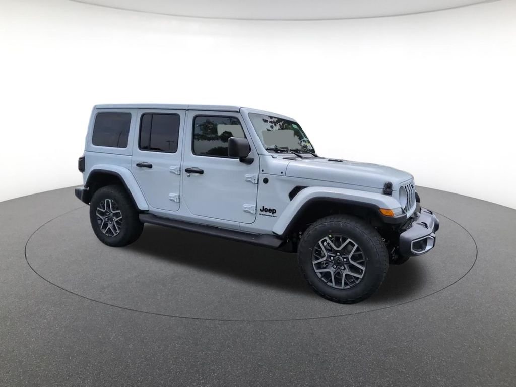 New 2026 Bright White Clear-Coat Exterior Paint Jeep Sahara image 6