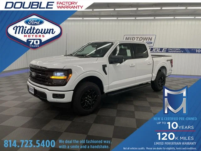 New 2026 White Ford XLT image 1