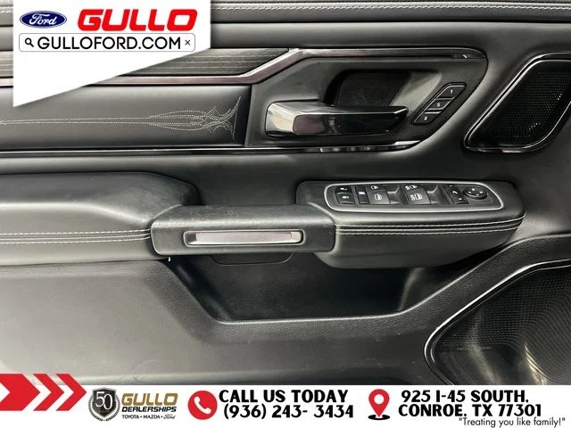 Used 2022 Granite Crystal Clearcoat Metallic Ram Limited image 19